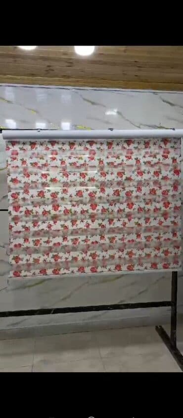 Pərdə və tüllər: Fərqli naxışlarda təqdim olunan zebra pərdələr evinizə və ya ofisinizə — 4