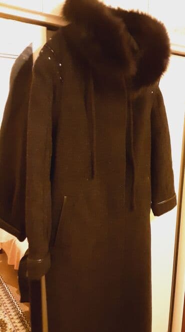 yun jaket: Palto, 3XL, rəng - Qara — 2