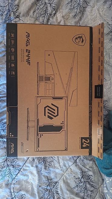 intel core i7: MSI MAG 244F oyun monitoru - Ekran: 24" IPS, Full HD (1920x1080) - — 1
