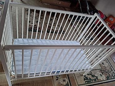 Beşiklər: Oğlan və qız üçün, Dördbucaq, Beşik, Matras ilə, Yellənmə mexanizmsiz — 4