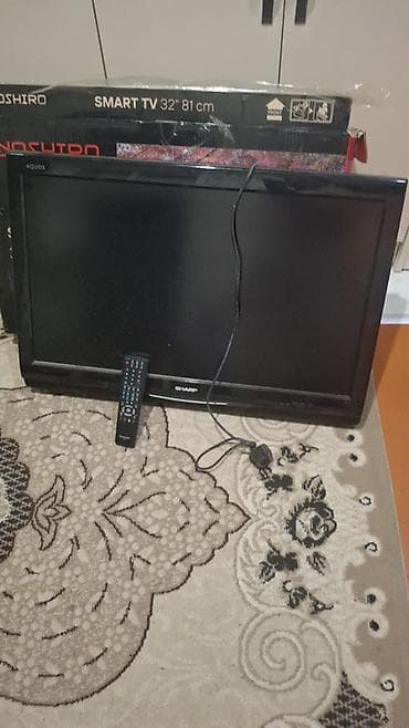 televizo: İşlənmiş Televizor Sharp LED ekran 32" Ödənişli çatdırılma, Ünvandan götürmə — 1