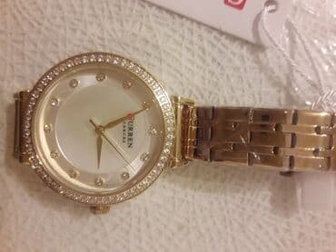 Mercedes-Benz: Yeni, Qol saatı, Curren, rəng - Qızılı — 3