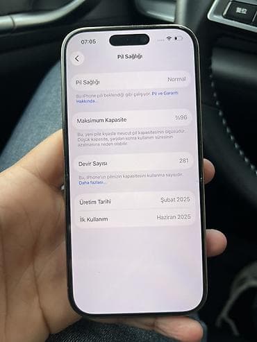 iphone x max ikinci el: IPhone 16 Pro, 128 GB, White Titanium, Face ID — 4