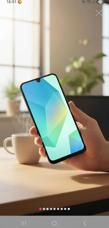 telefonlar a7: Samsung Galaxy A16, 128 GB, rəng - Qara — 1