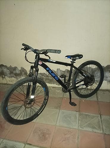velosipedler: Vilano dağ velosipedi - Çərçivə: Alüminium hardtail, qara rəngdə — 1