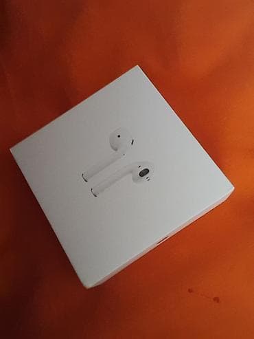 macbook ikinci el: İşlənmiş Simsiz (Bluetooth) Qulaqcıqlar, Apple, rəng - Ağ — 1