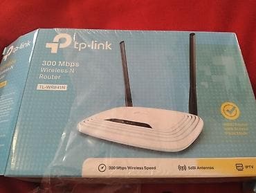 karella satilir: TP-Link TL-WR841N 300 Mbps WiFi Router (yaxşı vəziyyətdə) 1ay isdiyib — 1
