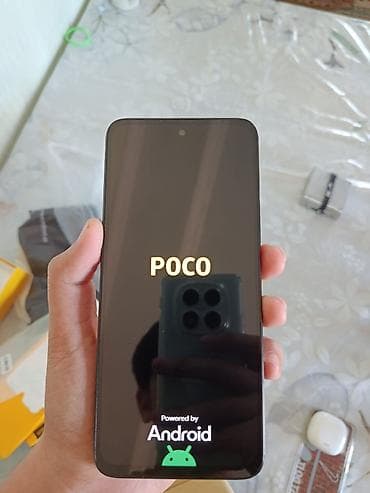 poco c40: Poco M6, 128 GB, rəng - Qara, Sensor, Barmaq izi, Sənədlərlə — 6