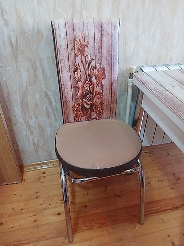 iwlenmiw stullar: Mətbəx üçün, İşlənmiş, Açılan, Dördbucaq masa, 4 stul — 5