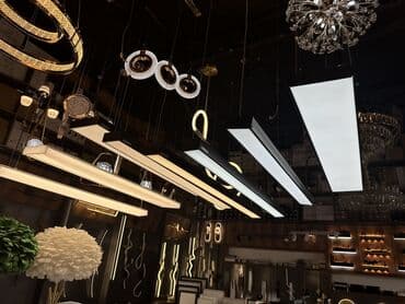 беспроводные светильники на кухню: Asma troslu işıqlar. Qara korpus 4000 kelvin və 6500 kelvin 7x120 — 6