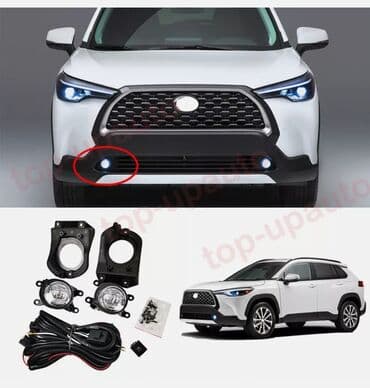 Mərmər effektli PVC panellər: Corolla cross və frotlander duman işığı — 1