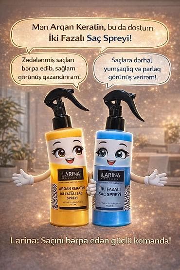 parik sac: LARINA Global Isırğan və Çam özlü şampun – yağlı və tez yağlanan — 7