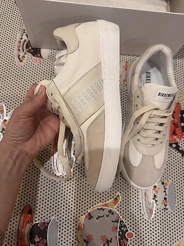 Uşaq geyimi və ayaqqabıları: Rəng - Bej Krossovkalar, Ölçü: 36, Uniseks — 7