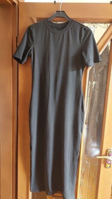 klassik geyim: Qadın geyim dəsti – 4 paltar 1) Pull&Bear qara, skater kəsimli — 6