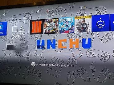 video maqnitofon: PlayStation 4 Pro oyun konsolu Mehsulun 1 TB yaddaşı var. Üzərində — 2