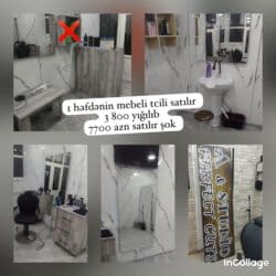 xalca uzu: Aynur 2 💃 🚨1 həfdənin mebeli 🪄Bərbər salonu ücün mebel 🪄1 ədəs — 1