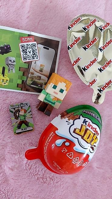 stranger things will: Kinder Joy x Minecraft – “Alex” fiqurlu sürpriz - Brend: Kinder Joy — 1