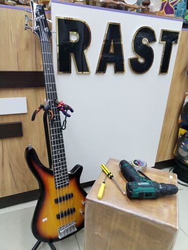 gitaraların qiyməti: Elektron gitara, 5 sim, Yeni, Ünvandan götürmə — 1