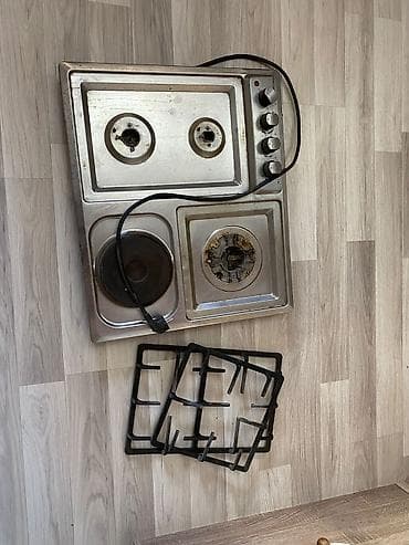 Qarışıq sobası Quraşdırılan, 4 gözlü, İşlənmiş — 1