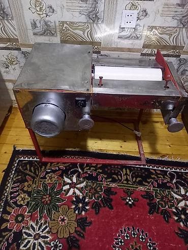Elektriklə işləyən xəmir yayma aparatı - Güclü elektrik mühərriki və