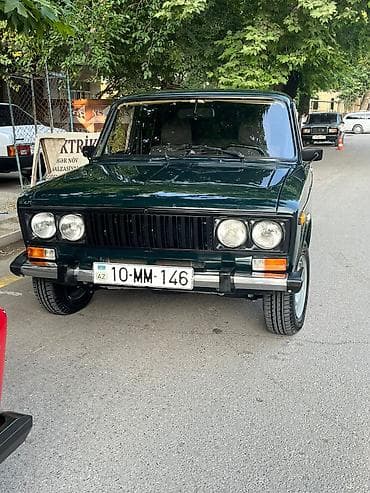 04 sat: VAZ 2106 sedan - Kuzov: klassik 4 qapılı sedan, tünd yaşıl içi dolu — 4