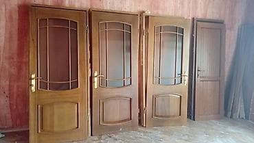 otağ qapısı: Ağac qapılar dəsti - Material: təbii taxta (şabalıd/ palıd — 3