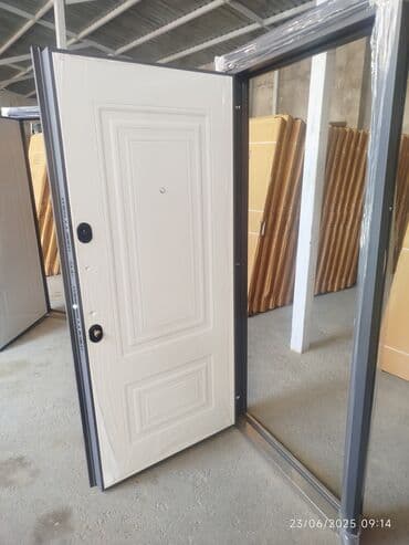 Furnitura və aksessuarlar: Mənzil üçün Yeni Giriş qapısı 90x205 sm Çərçivə ilə, Zəmanətli, Pulsuz quraşdırma, Pulsuz çatdırılma — 4