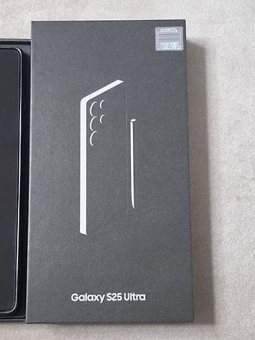Samsung Galaxy S25 Ultra, 256 GB, rəng - Qara, Sənədlərlə