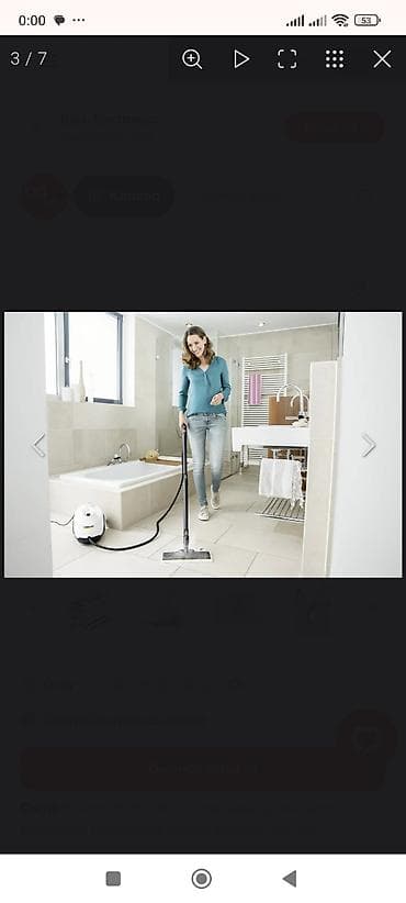 switch qiymeti: Buxarlı təmizləyici Karcher SC 3 EasyFix Plus. bir defe — 1