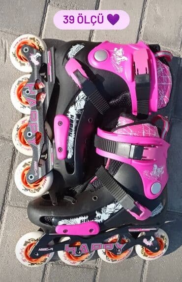 uşaqlar üçün tekerli krosovkalar: Roliklər, kaykaylar 🛼 🔹️Professional roliklər 📌 🔸️Ölçüsü 39📐 🔹Gel — 1
