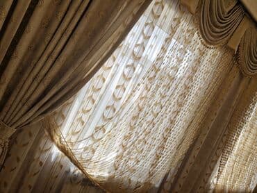 dikey perde: İşlənmiş, Pambıq Pərdə, rəng - Boz, Ünvandan götürmə — 7