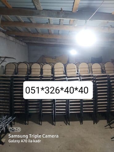 Masa və oturacaq dəstləri: Qonaq otağı üçün, Yeni, Açılan, Dördbucaq masa, 1 stul — 4