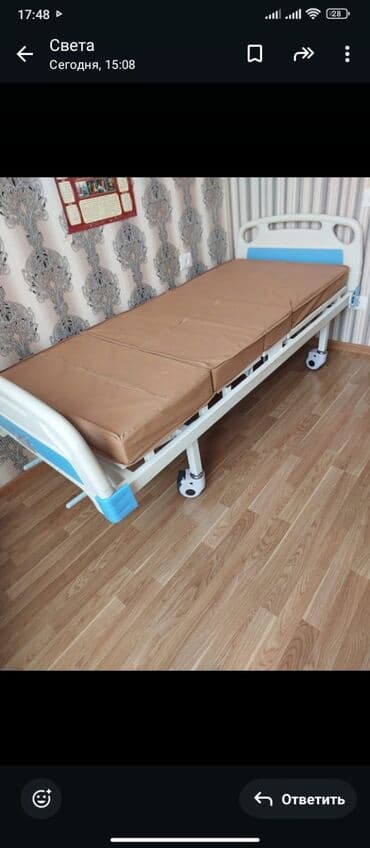 двухярусная кровать: Llq51《isi》🤍 Xeste carpayisi 350m satilir. Ortopedik krovat yaxşı — 1