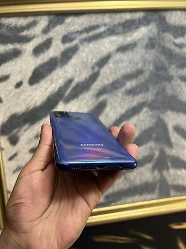 samsung not14: Samsung Galaxy A21S, 32 GB, rəng - Mavi, Barmaq izi, Face ID — 5