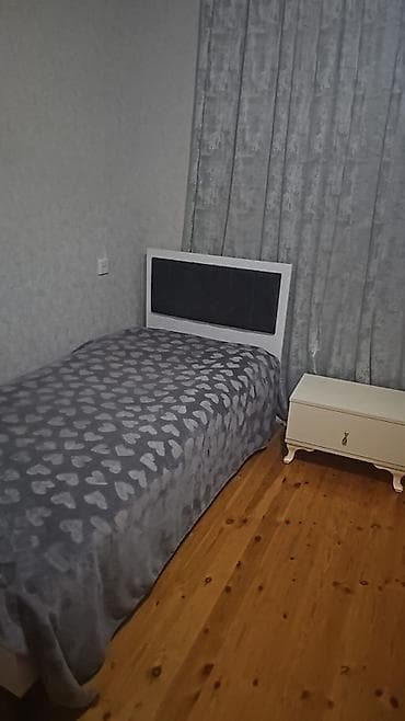 Yataq otağı mebel dəsti Tərkibi: - 1 nəfərlik çarpayı – ağ karkas