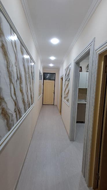 Otaqların satışı: 2otaqlı mənzil – dəhliz və qonaq otağı - Planlaşdırma: Uzun geniş — 1