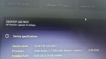 HP Pavilion, 15.6 ", AMD Ryzen 5, 512 GB