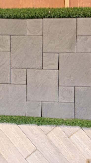 duz corek: Tamet döşəmə xidməti – dekorativ beton/daş təməli ilə həyət və giriş — 16