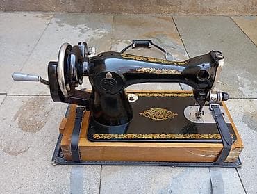 dynacord 1600 cms: Mexanik tikiş maşını – əl qolu ilə işləyən model - Klassik, dekorativ — 2
