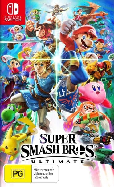 диск: Nintendo switch super smash bros — 1