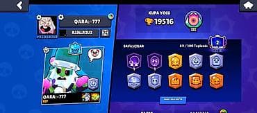 yupkalar ve koftalar: Brawl Stars hesabı – inkişaf etmiş, kupalar və döyüşçülərlə zəngin - — 3