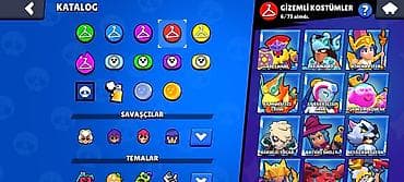 Brawl Stars oyun hesabı 570 ELMAS🤑🤑 5 dənə 2k oyunçu - Kupa yolu: 51 — 5