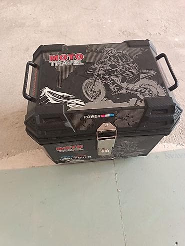 moto bot: Motosiklet üçün sərt arxa baqaj qutusu – ADVTOUR / GS Power dizaynı - — 3