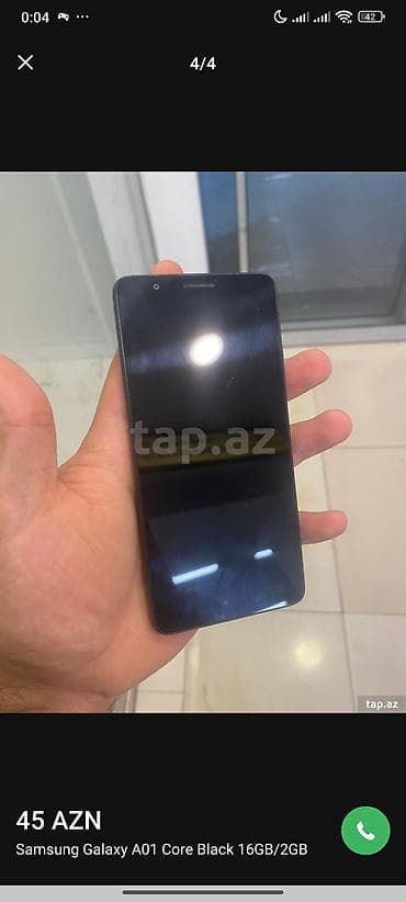 z fold 3: Samsung Galaxy A01 Core, 16 GB, rəng - Qara, İki sim kartlı — 3