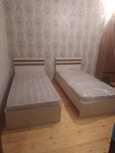 Ресторанная мебель: Односпальная кровать, Без подьемного механизма, С матрасом, Без выдвижных ящиков — 1