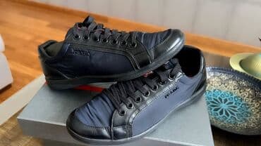 reebok dmx qadın krossovkaları: 445 azn e alınıb…prada. Original. Nylon+spazzolato blue — 1