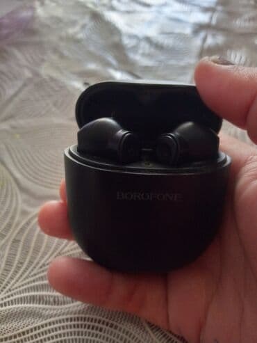 bluetooth kalonka: Беспроводные (Bluetooth) Наушники, Borofone, цвет - Черный — 1