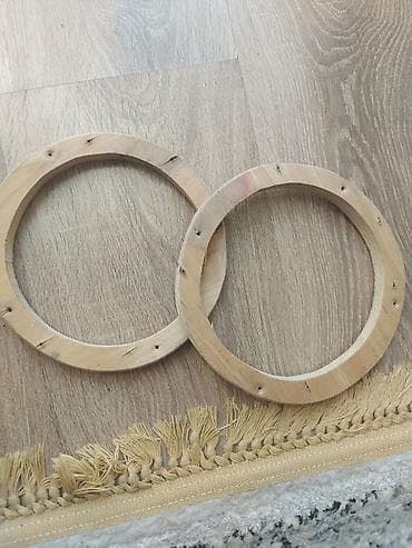 Taxta dairəvi halqalar (2 ədəd) 16lig olcu dinamik goymag ucun -
