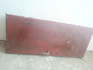 plastik qapi: Dəmir qapı və qutu (çərçivə) - Material: tam metal qapı vərəqi, metal — 1
