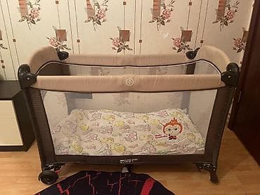 Oğlan və qız üçün, Dördbucaq, Beşik, Dəstsiz, Matrassız, Yellənmə mexanizmsiz